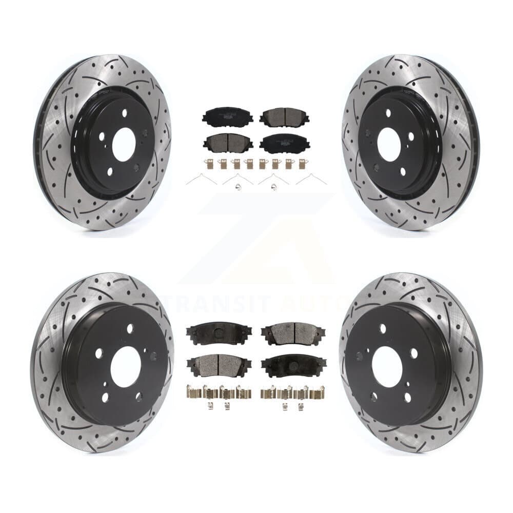 Transit Auto - KDT-101897 - Front and Rear Disc Brake Kits image 1