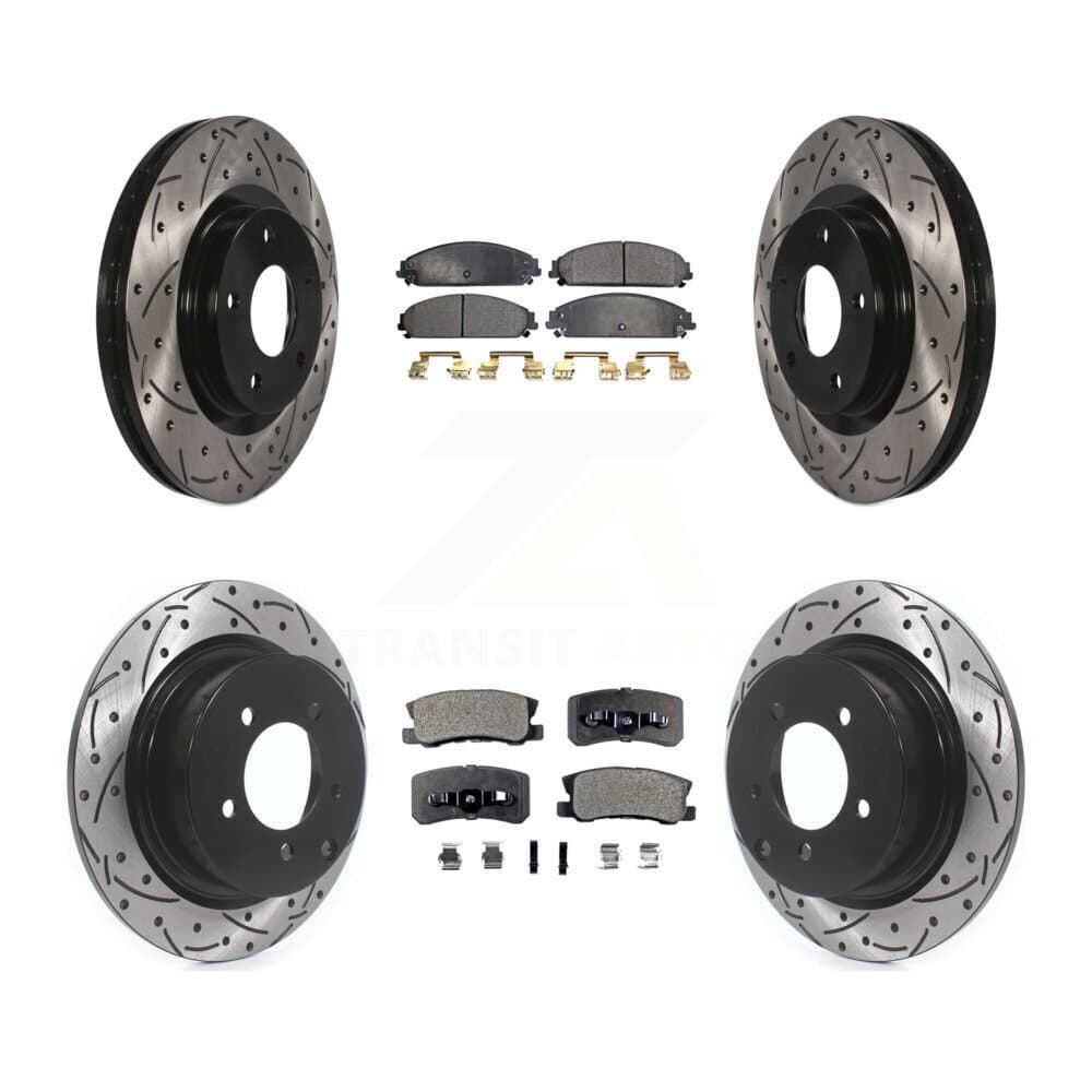 Transit Auto - KDT-101900 - Front and Rear Disc Brake Kits image 1