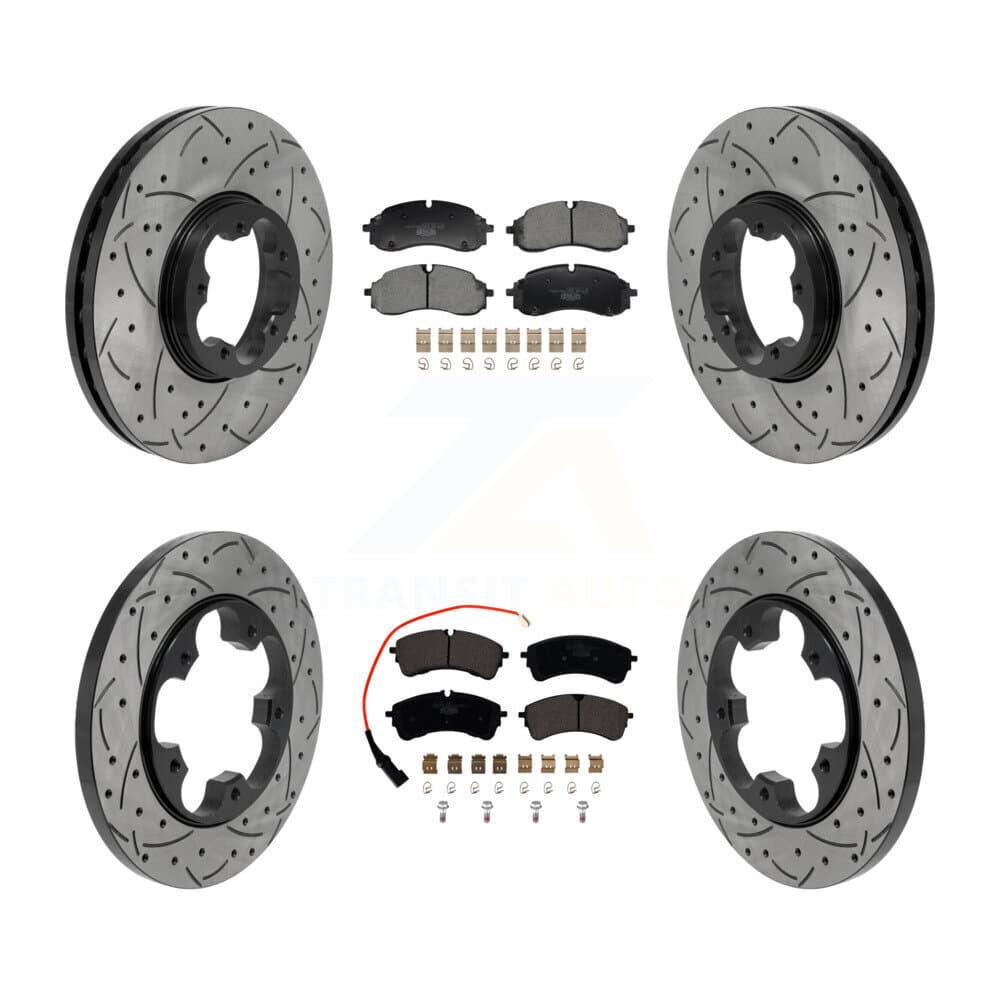 Transit Auto - KDT-101906 - Front and Rear Disc Brake Kits image 1