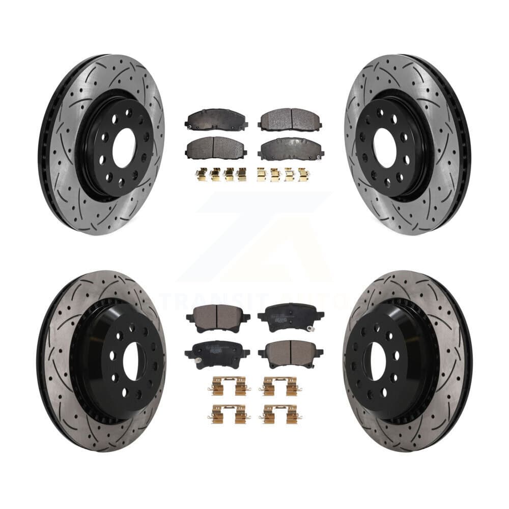Transit Auto - KDT-101908 - Front and Rear Disc Brake Kits image 1
