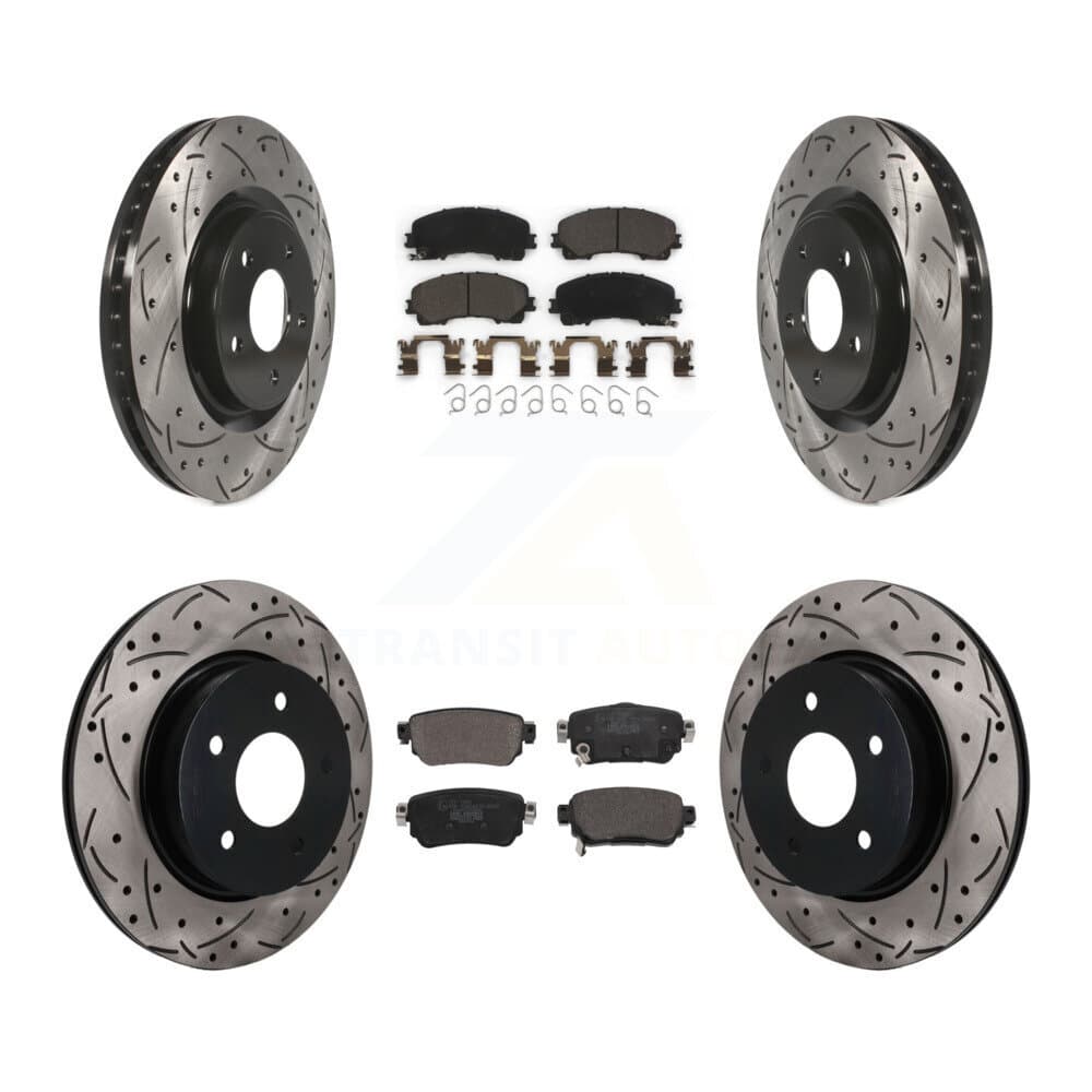 Transit Auto - KDT-101914 - Front and Rear Disc Brake Kits image 1