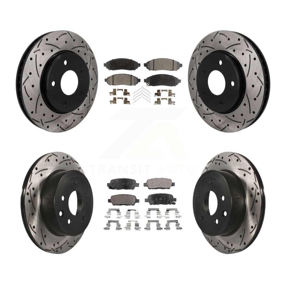 Transit Auto - KDT-101934 - Front and Rear Disc Brake Kits image 1