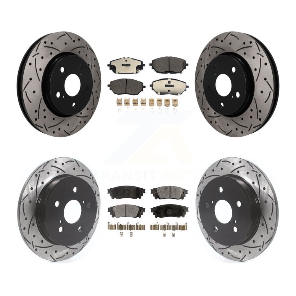 Transit Auto - KDT-101936 - Front and Rear Disc Brake Kits image 1