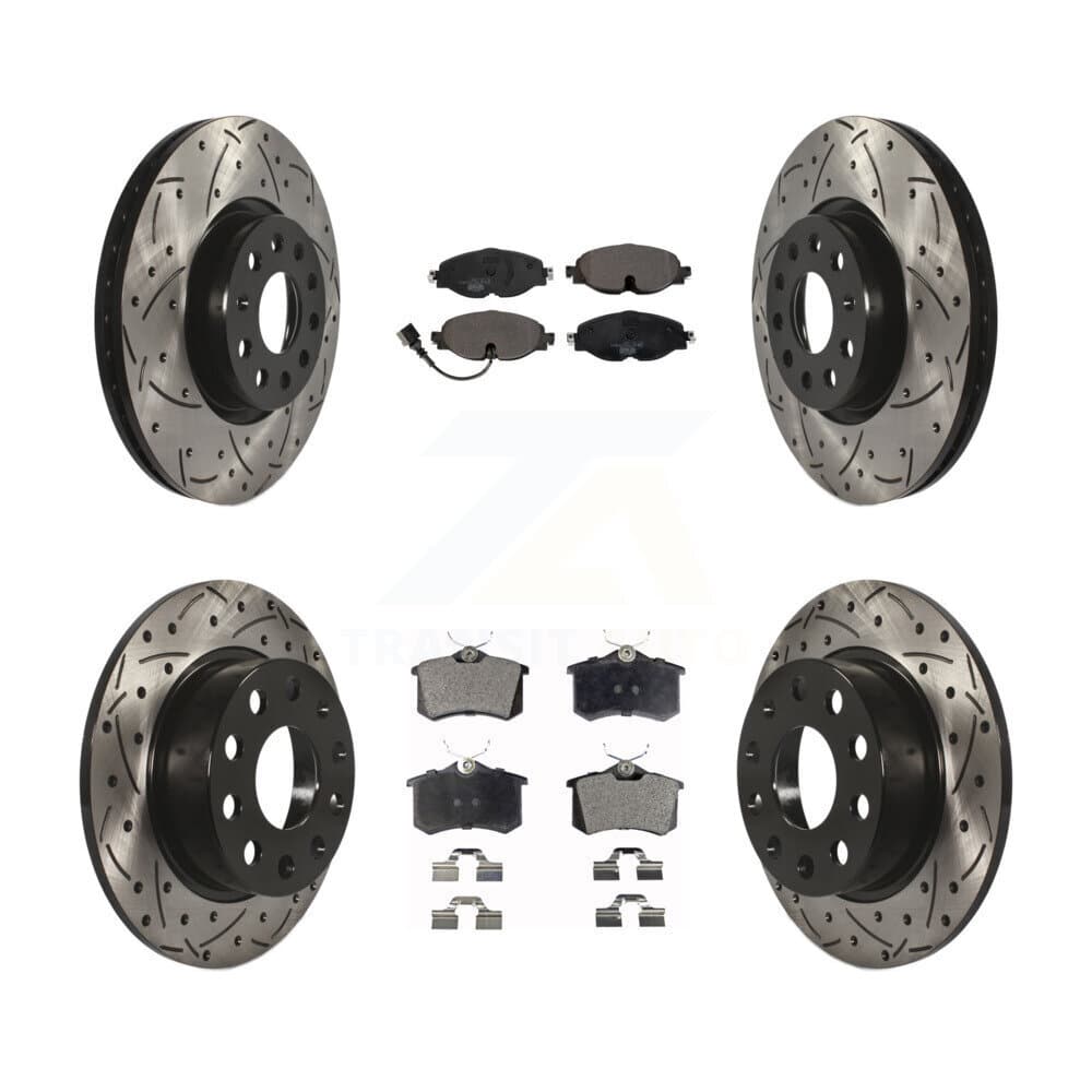 Transit Auto - KDT-102162 - Front and Rear Disc Brake Kits image 1
