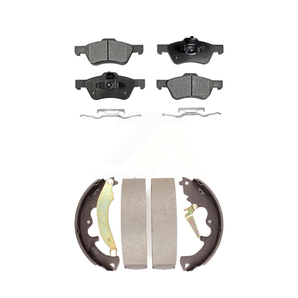 Transit Auto - KFN-100010 - Front and Rear Disc Brake Pad Kits image 1
