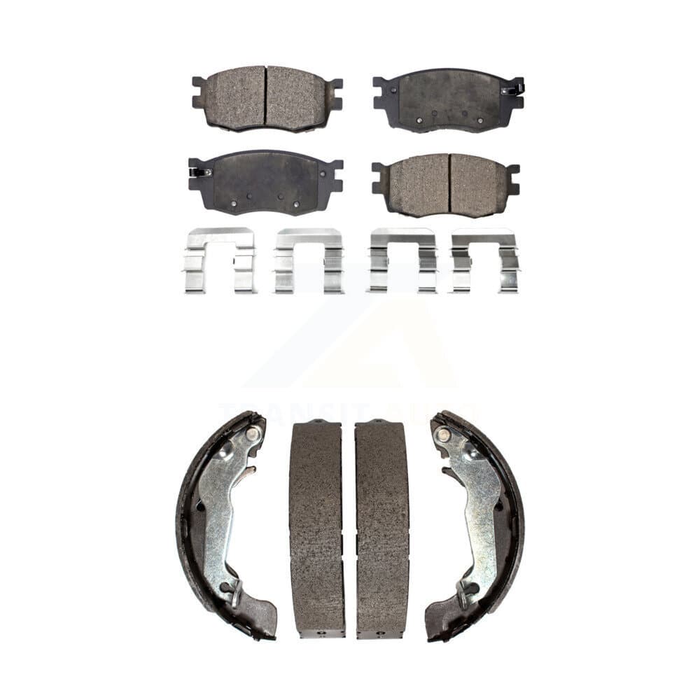 Transit Auto - KFN-100016 - Front and Rear Disc Brake Pad Kits image 1