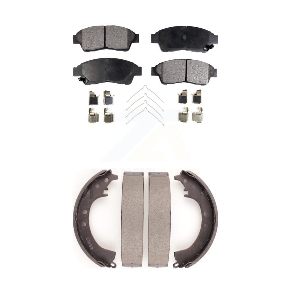 Transit Auto - KFN-100093 - Front and Rear Disc Brake Pad Kits image 1