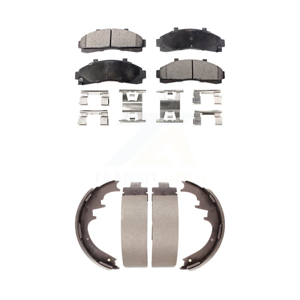 Transit Auto - KFN-100109 - Front and Rear Disc Brake Pad Kits image 1