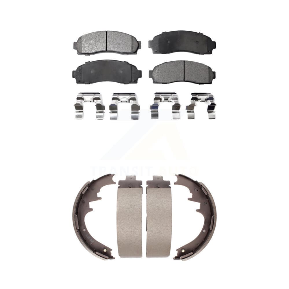 Transit Auto - KFN-100150 - Front and Rear Disc Brake Pad Kits image 1