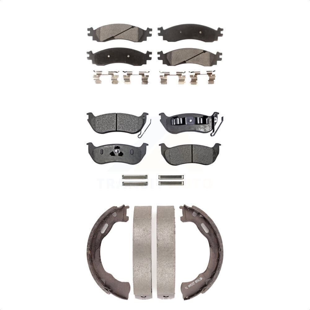 Transit Auto - KFN-100499 - Front and Rear Disc Brake Pad Kits image 1