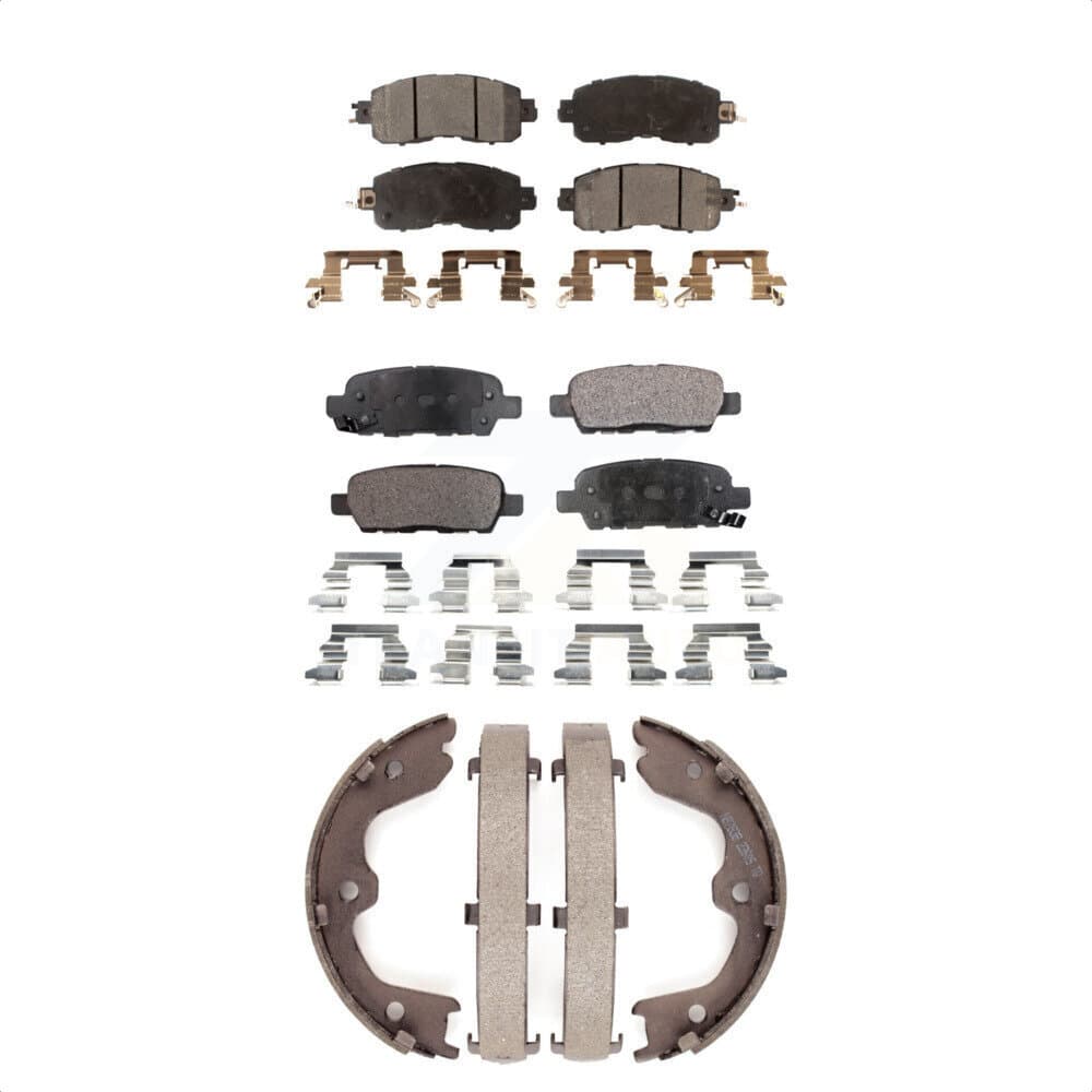 Transit Auto - KFN-100506 - Front and Rear Disc Brake Pad Kits image 1