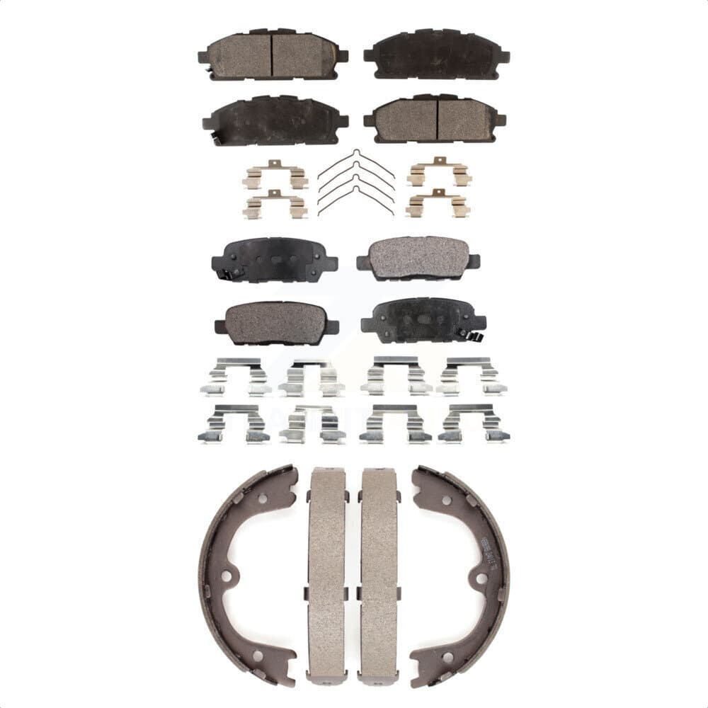 Transit Auto - KFN-100521 - Front and Rear Disc Brake Pad Kits image 1
