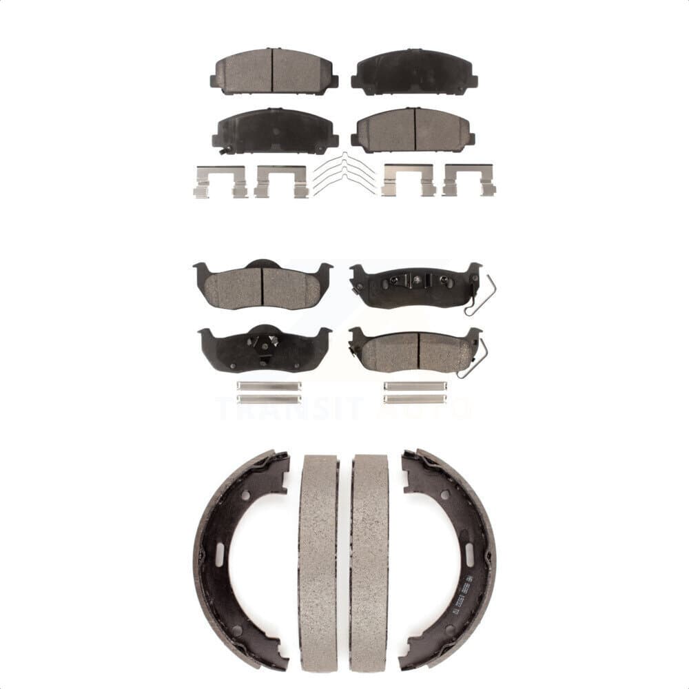 Transit Auto - KFN-100523 - Front and Rear Disc Brake Pad Kits image 1