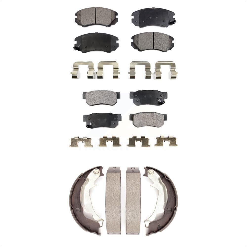 Transit Auto - KFN-100527 - Front and Rear Disc Brake Pad Kits image 1