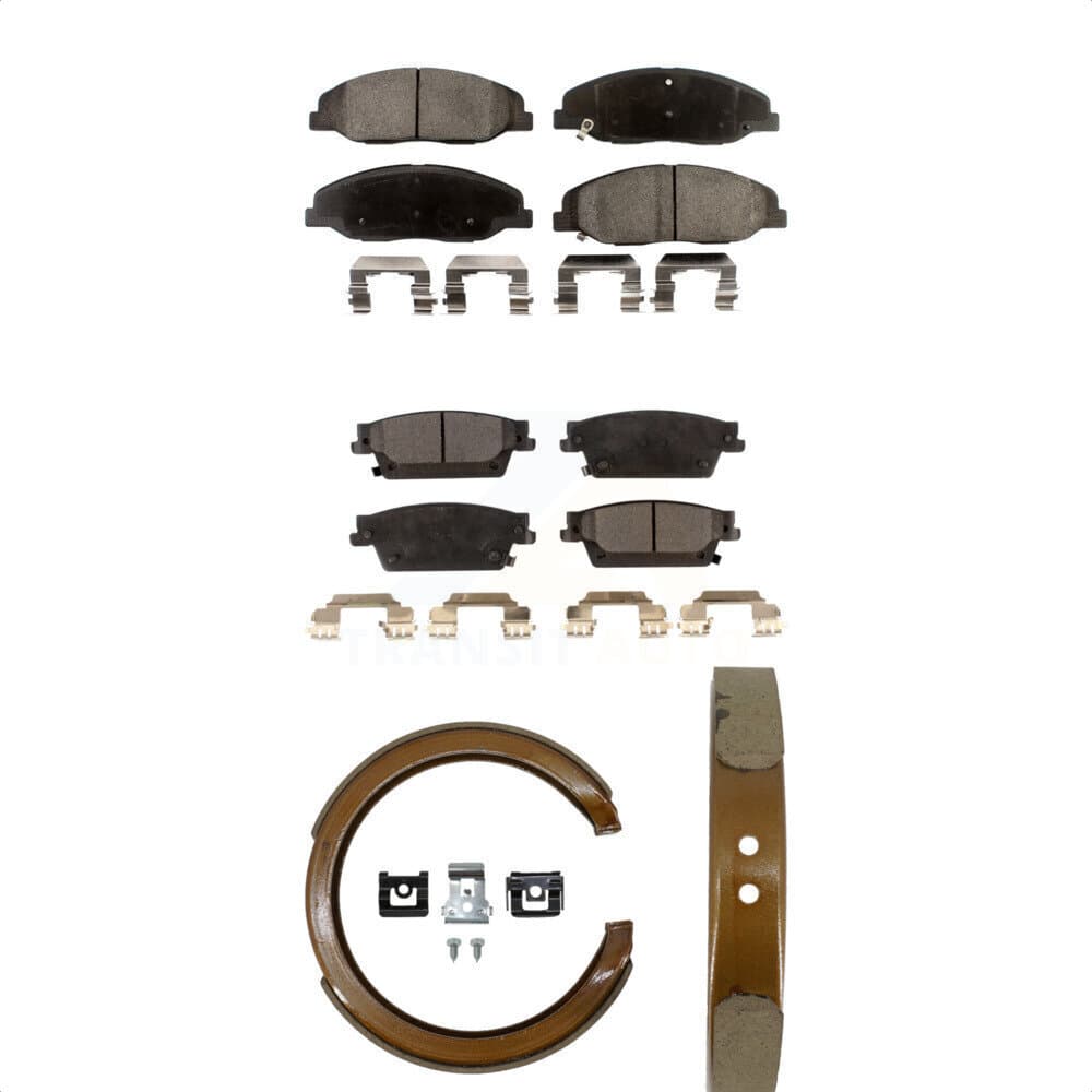 Transit Auto - KFN-100535 - Front and Rear Disc Brake Pad Kits image 1
