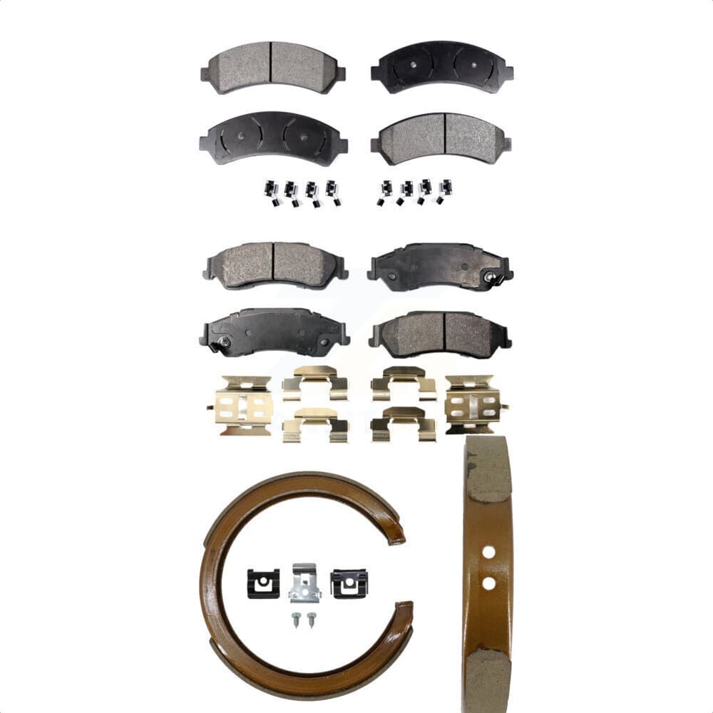Transit Auto - KFN-100538 - Front and Rear Disc Brake Pad Kits image 1