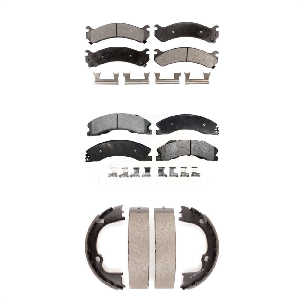 Transit Auto - KFN-100545 - Front and Rear Disc Brake Pad Kits image 1