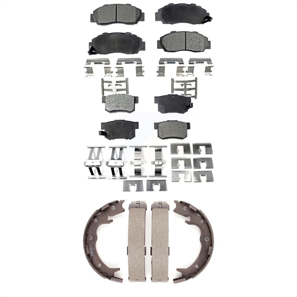 Transit Auto - KFN-100549 - Front and Rear Disc Brake Pad Kits image 1