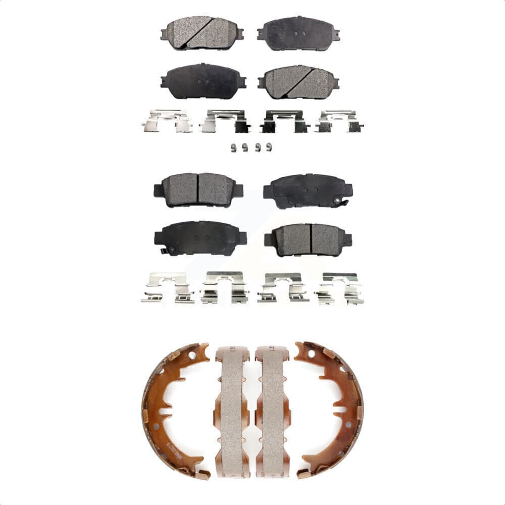 Transit Auto - KFN-100550 - Front and Rear Disc Brake Pad Kits image 1