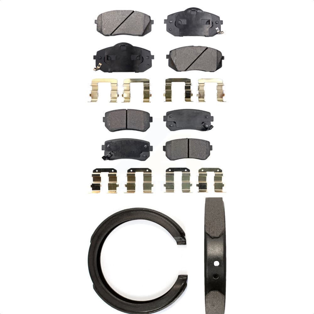 Transit Auto - KFN-100557 - Front and Rear Disc Brake Pad Kits image 1
