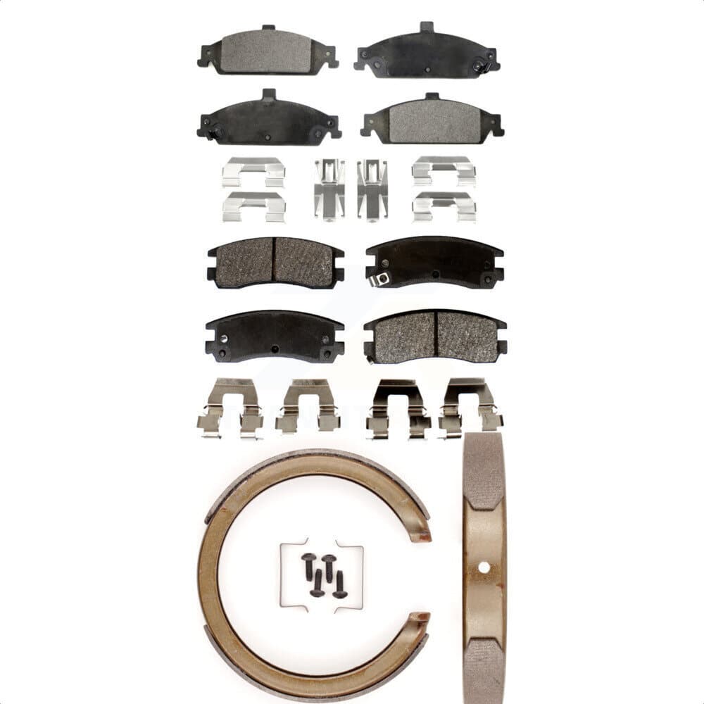 Transit Auto - KFN-100563 - Front and Rear Disc Brake Pad Kits image 1