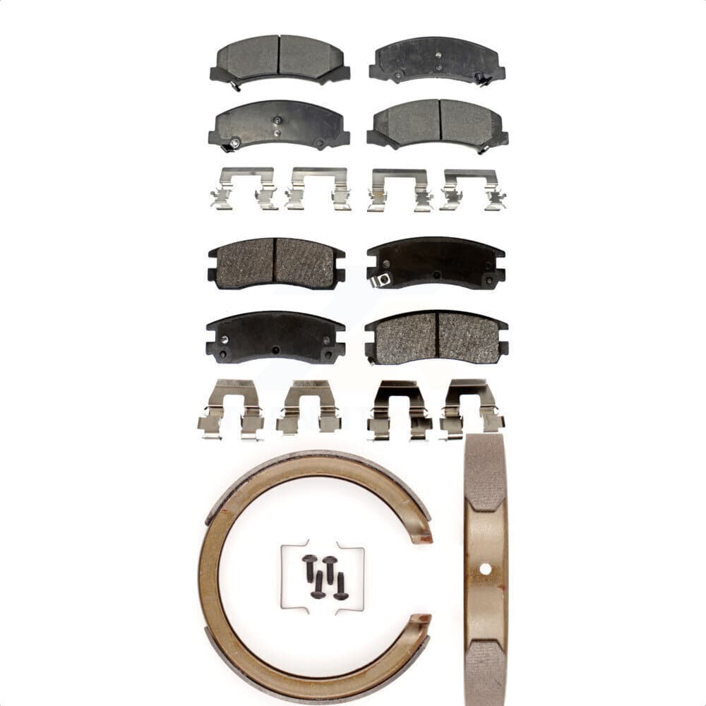 Transit Auto - KFN-100564 - Front and Rear Disc Brake Pad Kits image 1