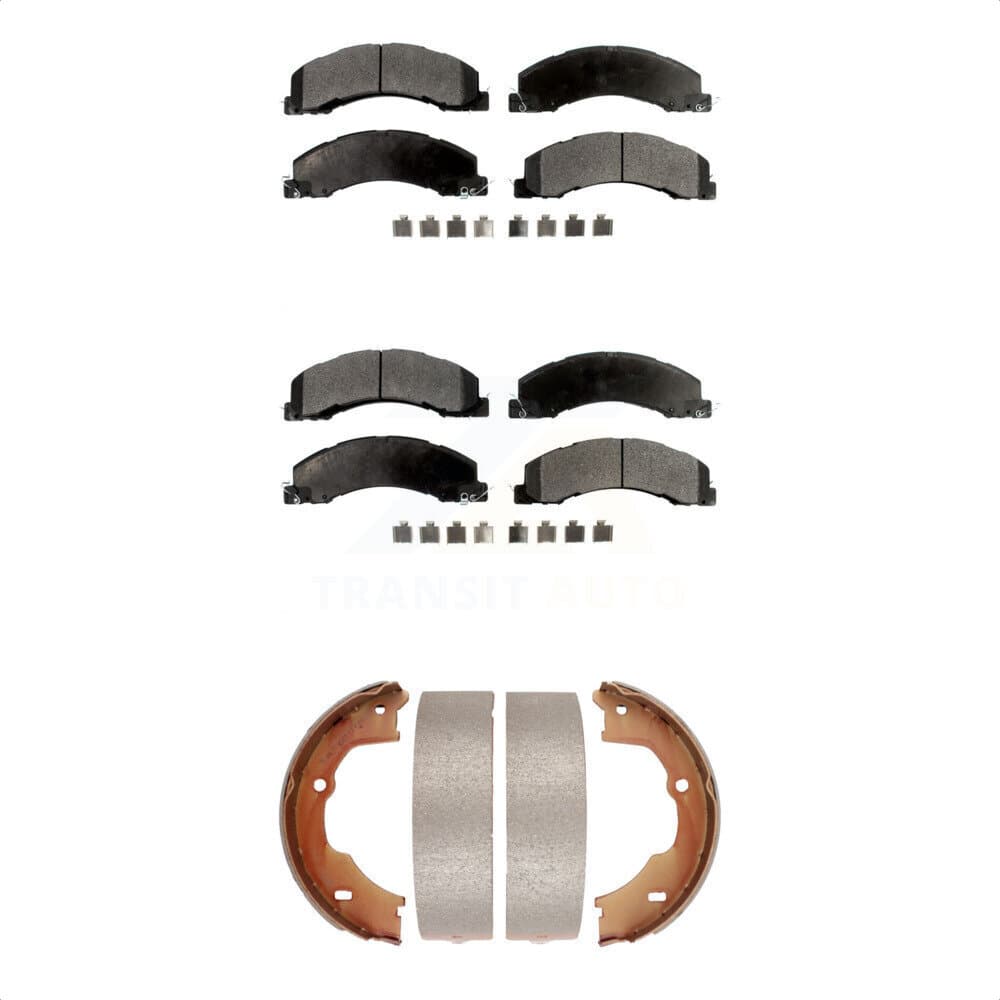 Transit Auto - KFN-100568 - Front and Rear Disc Brake Pad Kits image 1