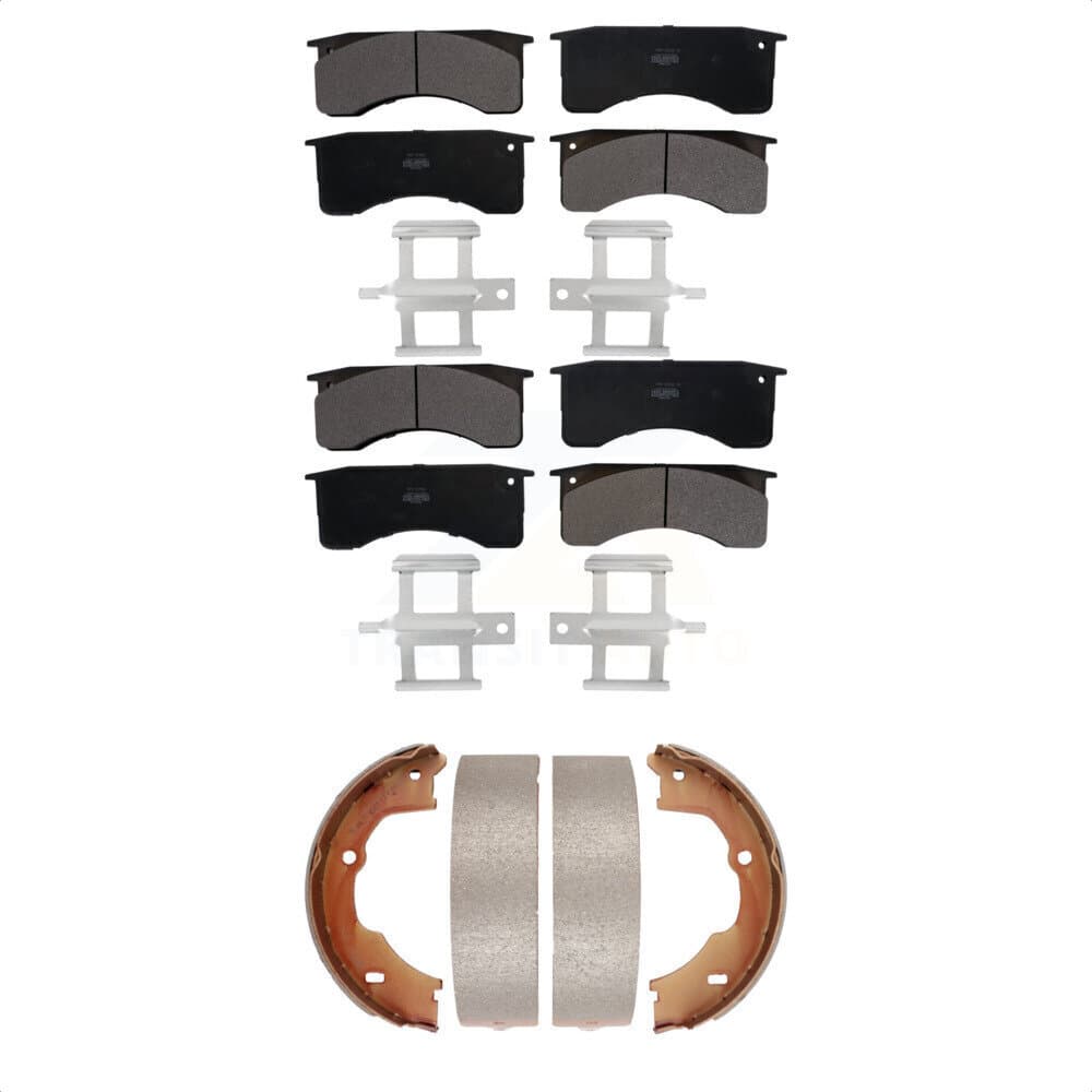 Transit Auto - KFN-100570 - Front and Rear Disc Brake Pad Kits image 1
