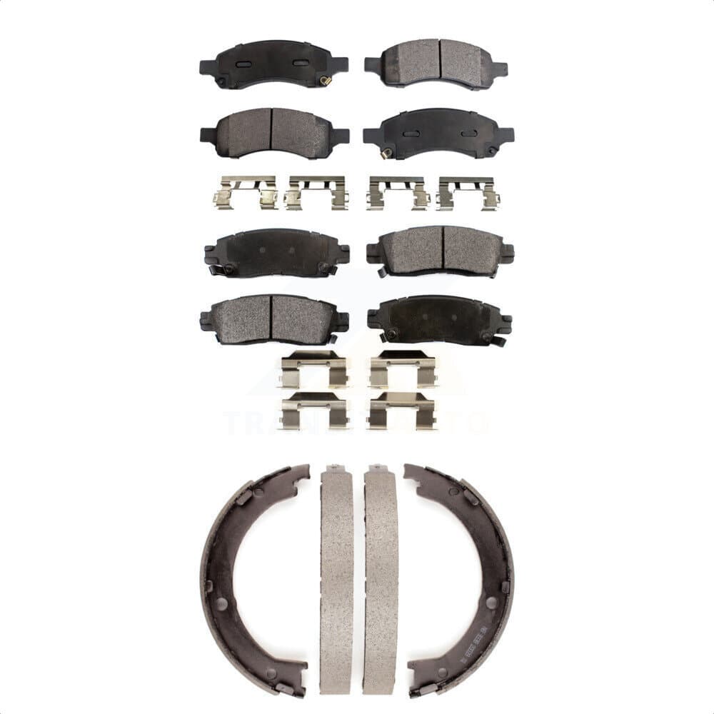 Transit Auto - KFN-100588 - Front and Rear Disc Brake Pad Kits image 1