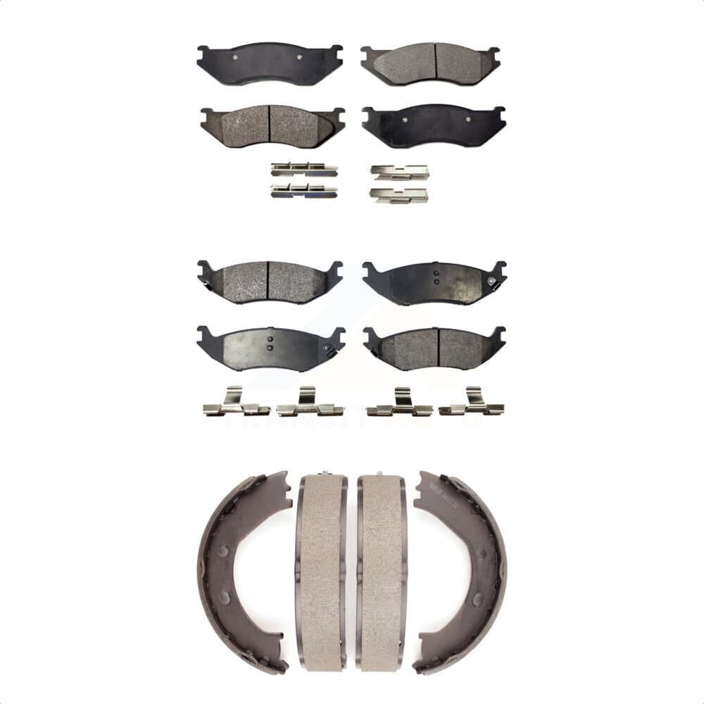 Transit Auto - KFN-100614 - Front and Rear Disc Brake Pad Kits image 1