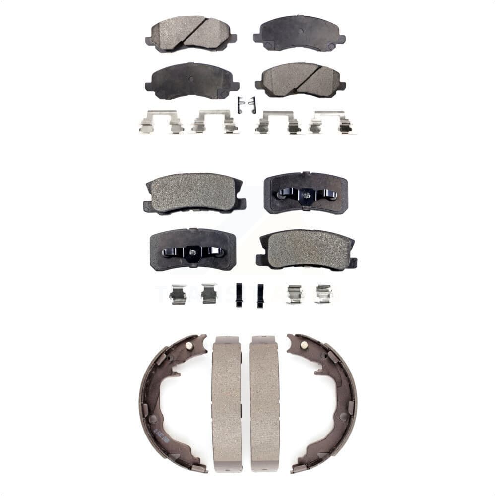 Transit Auto - KFN-100616 - Front and Rear Disc Brake Pad Kits image 1
