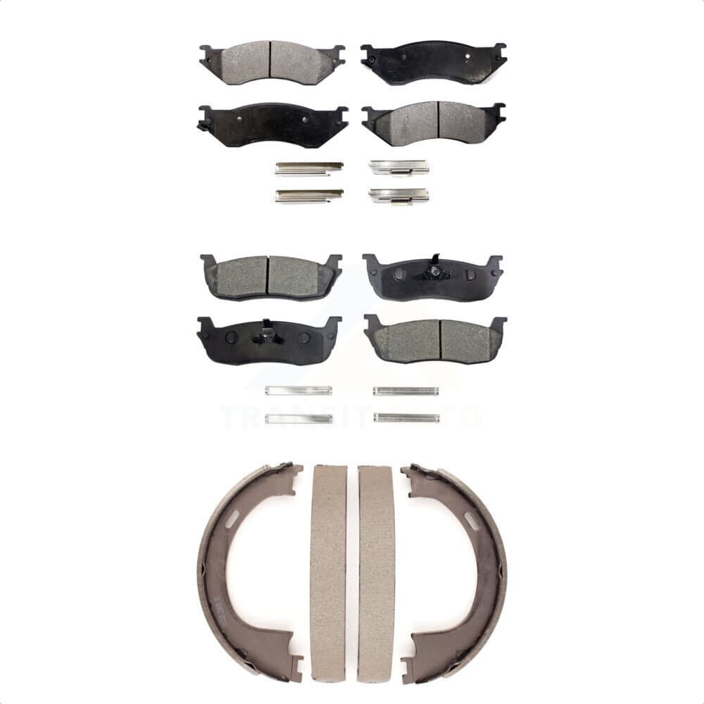 Transit Auto - KFN-100621 - Front and Rear Disc Brake Pad Kits image 1