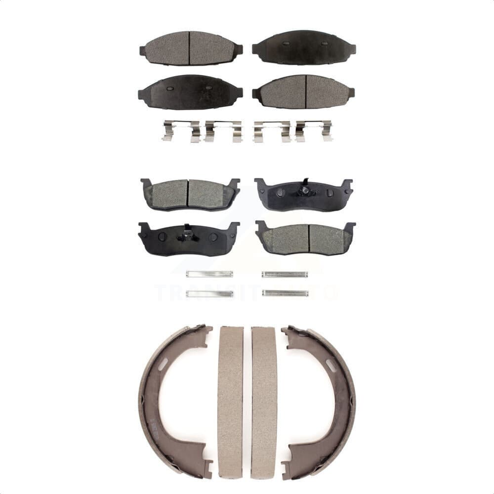 Transit Auto - KFN-100623 - Front and Rear Disc Brake Pad Kits image 1