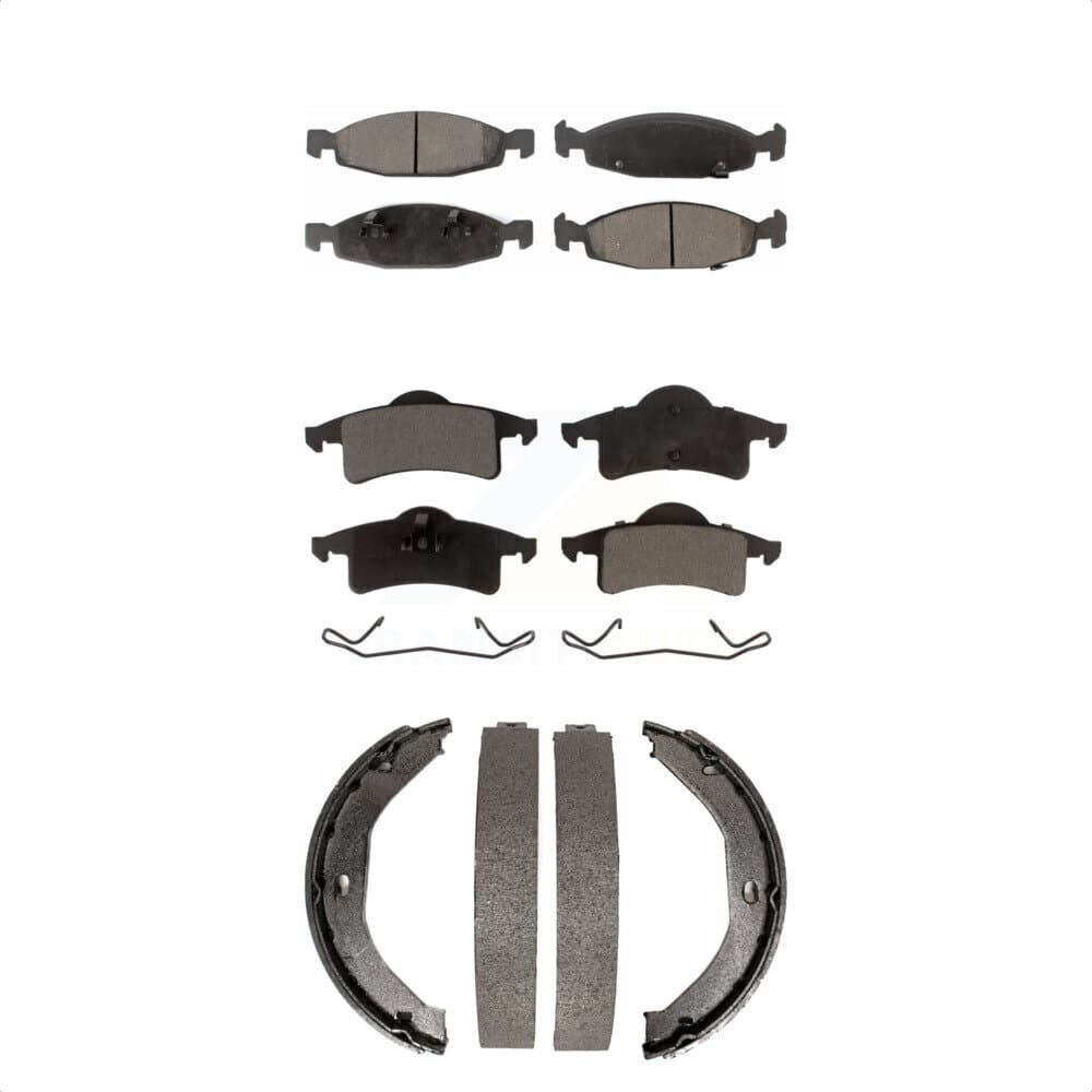 Transit Auto - KFN-100638 - Front and Rear Disc Brake Pad Kits image 1