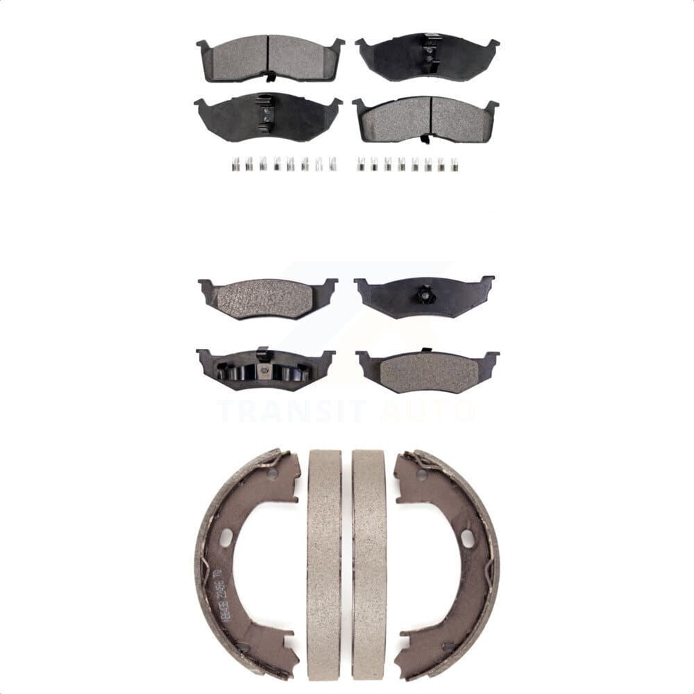 Transit Auto - KFN-100643 - Front and Rear Disc Brake Pad Kits image 1