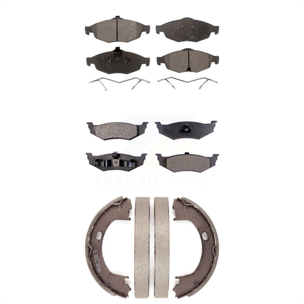 Transit Auto - KFN-100644 - Front and Rear Disc Brake Pad Kits image 1