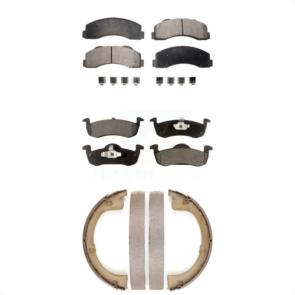 Transit Auto - KFN-100684 - Front and Rear Disc Brake Pad Kits image 1