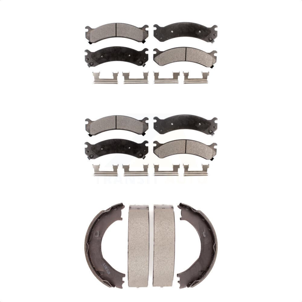 Transit Auto - KFN-100711 - Front and Rear Disc Brake Pad Kits image 1