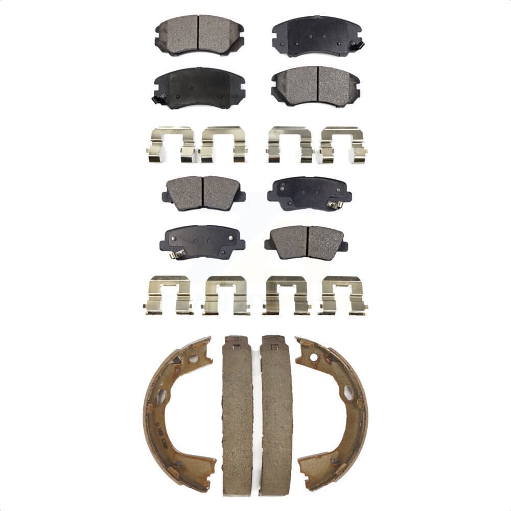 Transit Auto - KFN-100721 - Front and Rear Disc Brake Pad Kits image 1