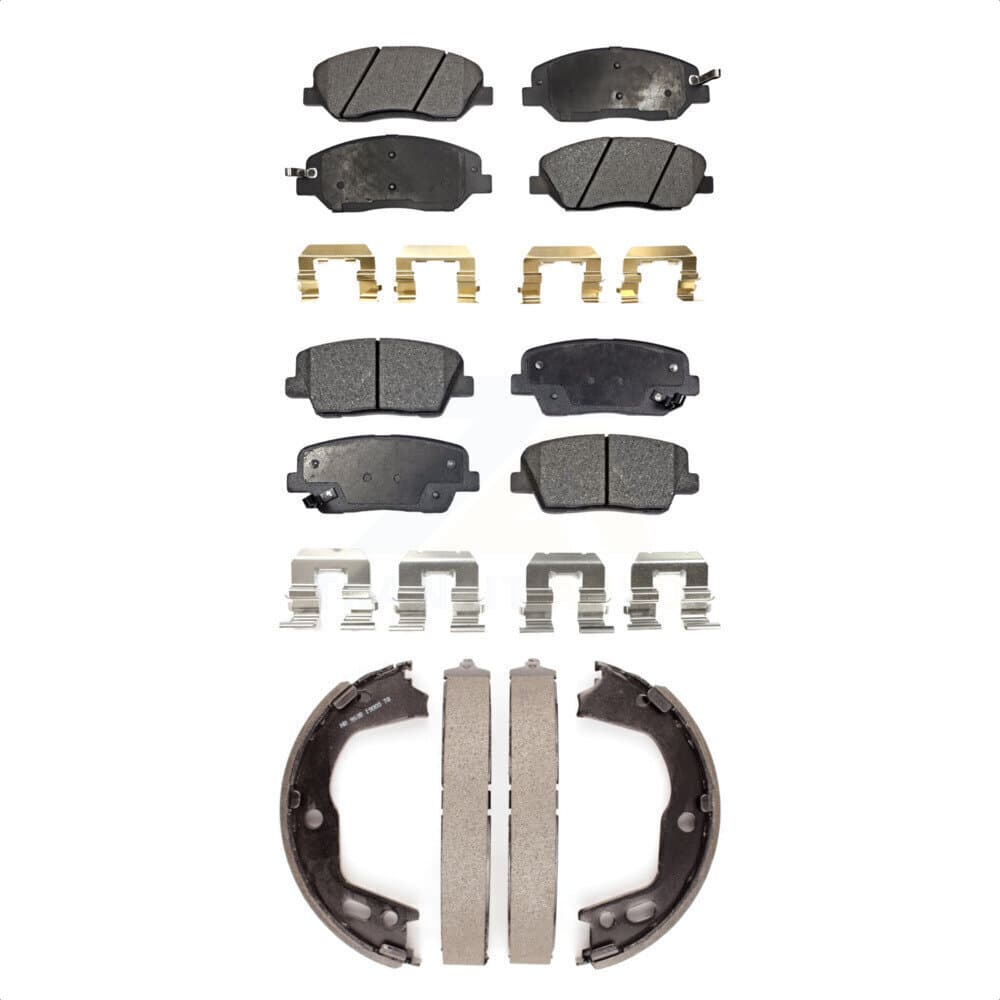 Transit Auto - KFN-100750 - Front and Rear Disc Brake Pad Kits image 1