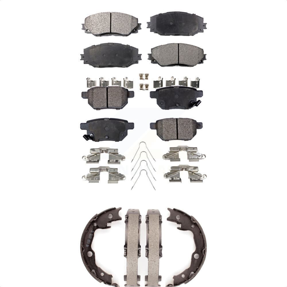 Transit Auto - KFN-100751 - Front and Rear Disc Brake Pad Kits image 1
