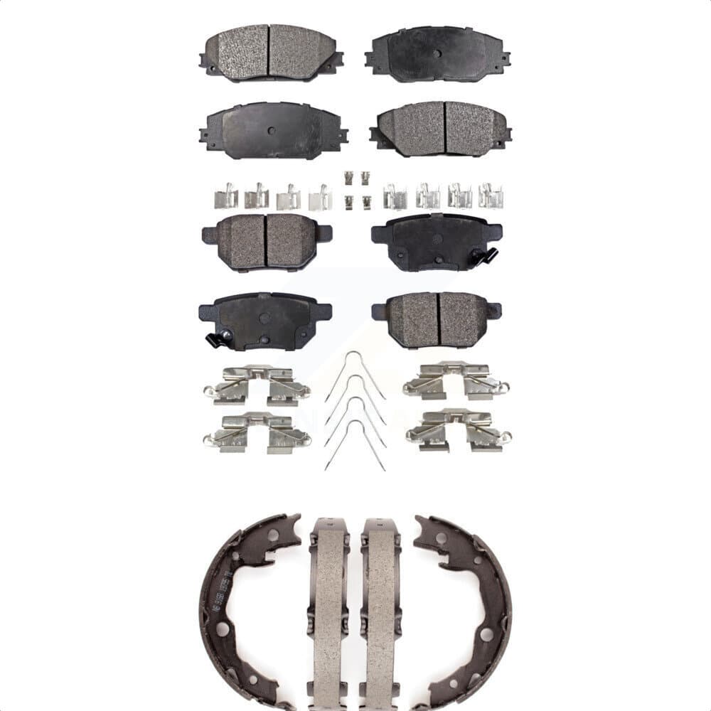 Transit Auto - KFN-100753 - Front and Rear Disc Brake Pad Kits image 1