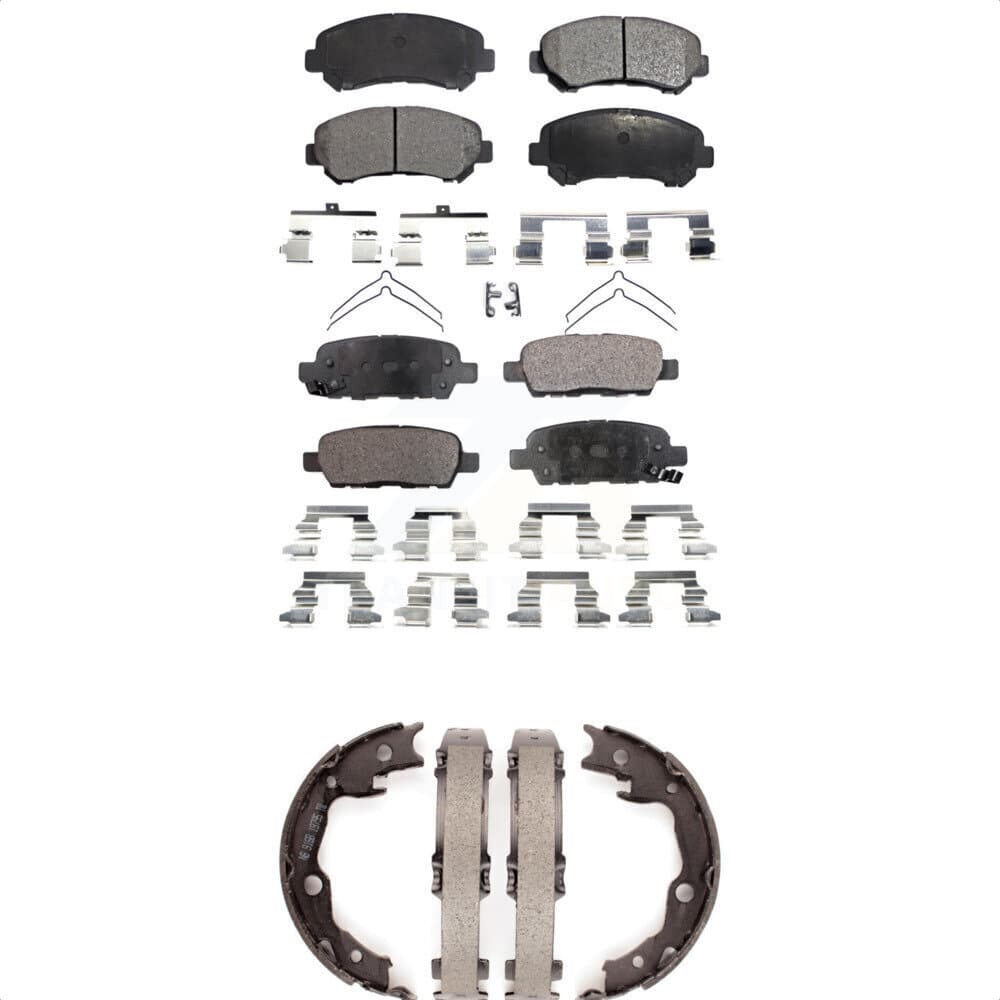 Transit Auto - KFN-100756 - Front and Rear Disc Brake Pad Kits image 1