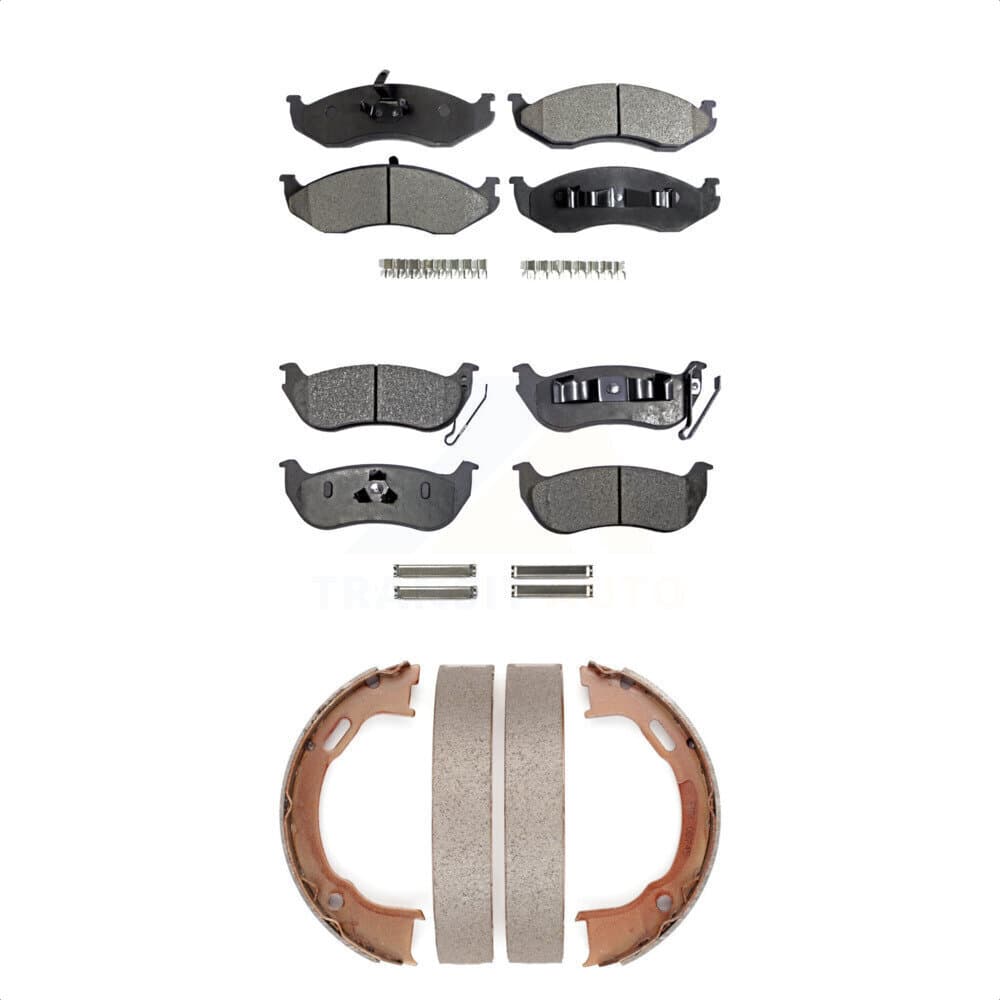 Transit Auto - KFN-100762 - Front and Rear Disc Brake Pad Kits image 1