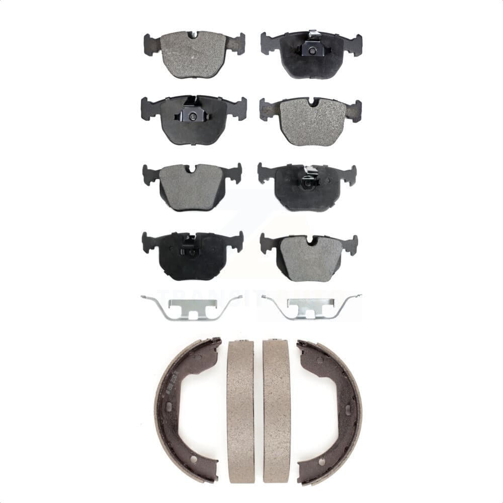 Transit Auto - KFN-100777 - Front and Rear Disc Brake Pad Kits image 1