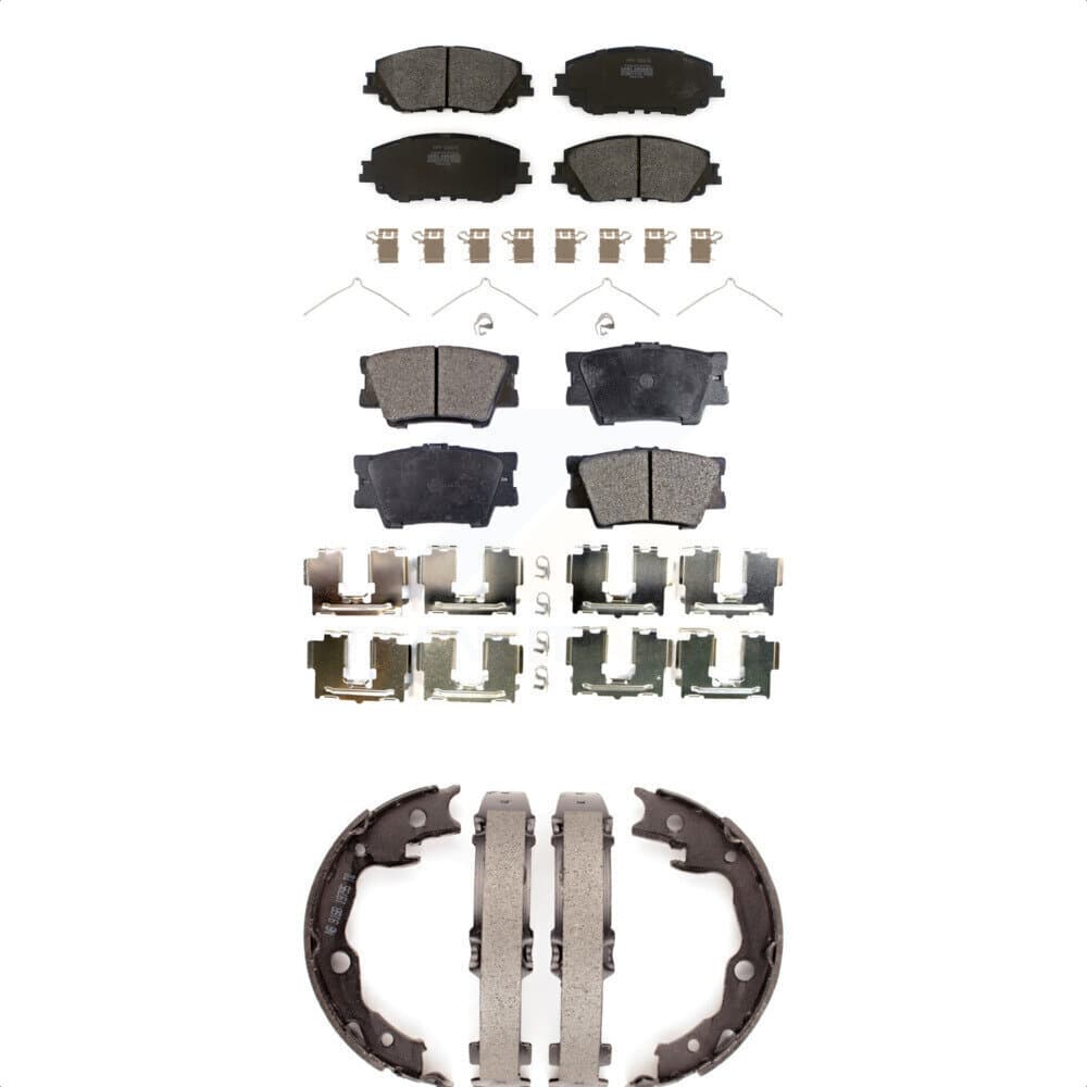 Transit Auto - KFN-100796 - Front and Rear Disc Brake Pad Kits image 1