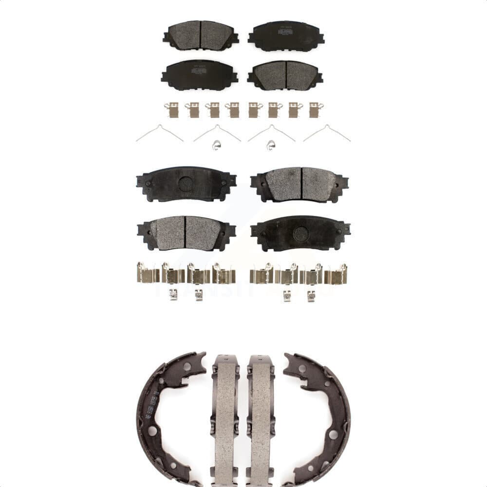 Transit Auto - KFN-100797 - Front and Rear Disc Brake Pad Kits image 1