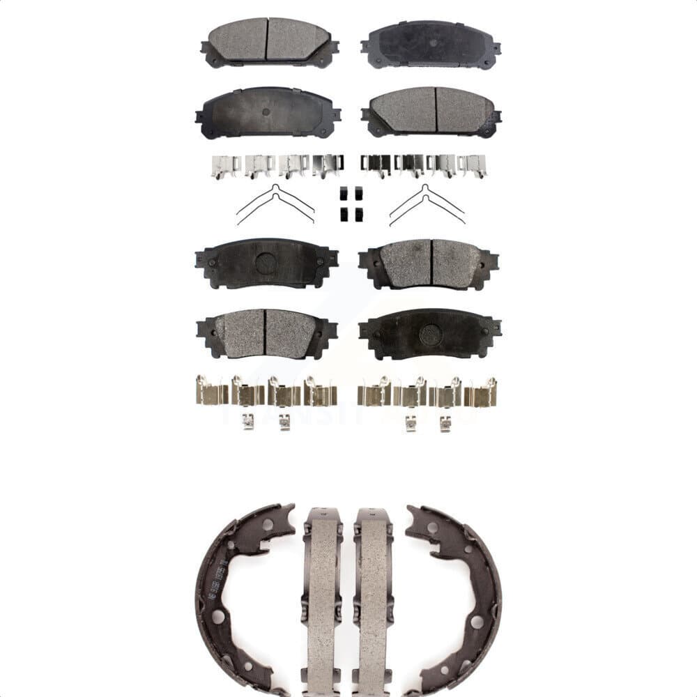 Transit Auto - KFN-100798 - Front and Rear Disc Brake Pad Kits image 1