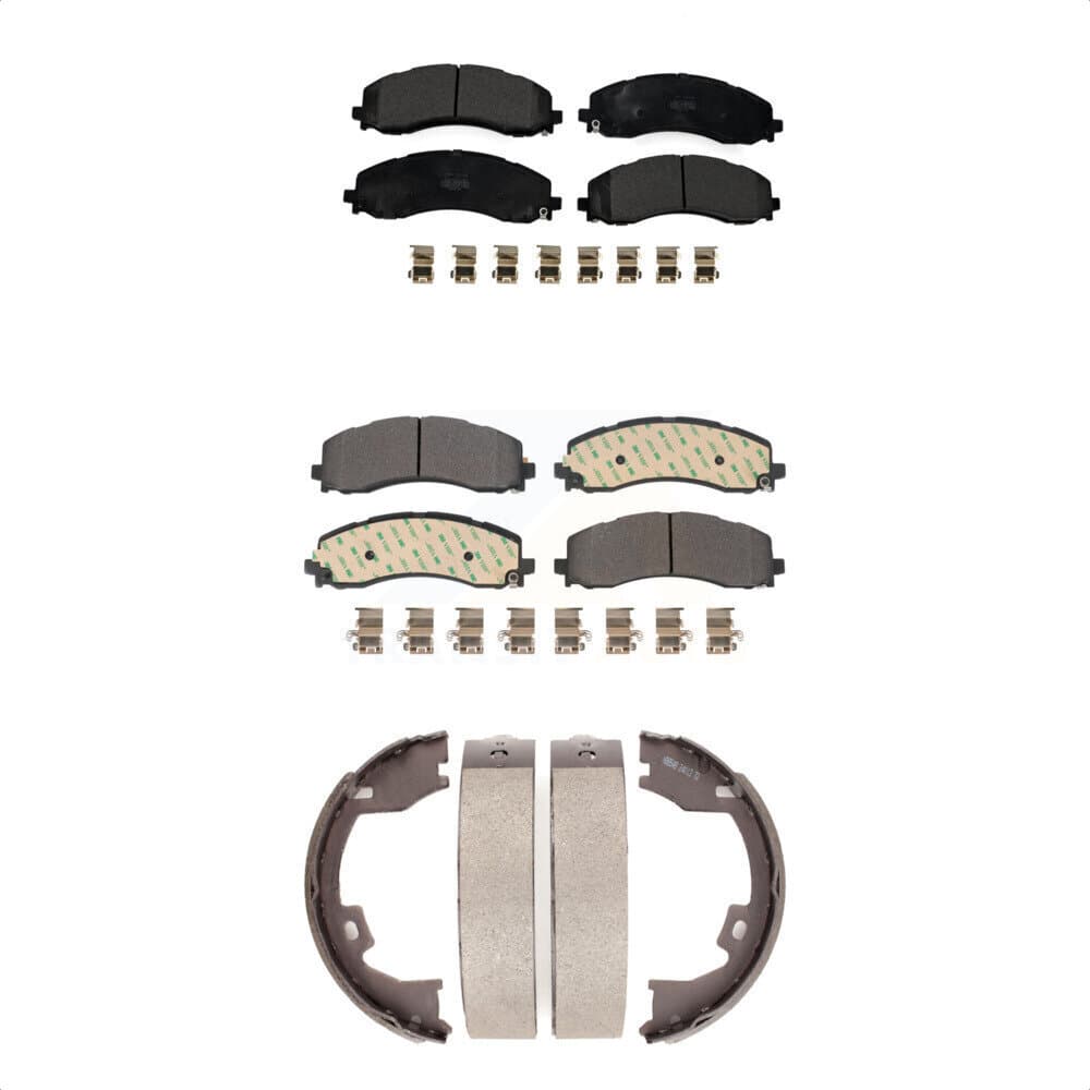 Transit Auto - KFN-100827 - Front and Rear Disc Brake Pad Kits image 1