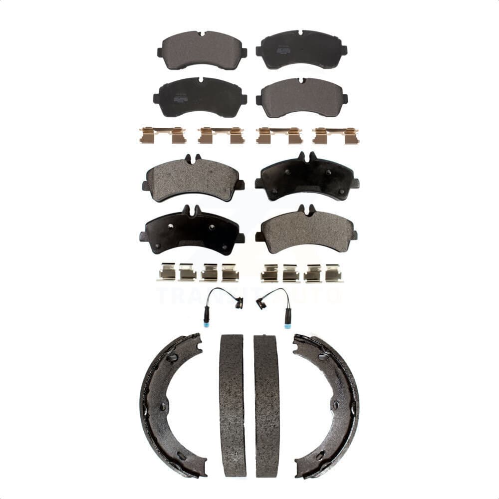 Transit Auto - KFN-100849 - Front and Rear Disc Brake Pad Kits image 1